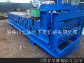 【河北泊頭雙層彩鋼琉璃瓦設備彩鋼型設備金誠信廠家直銷】價格,廠家,圖片,其他金屬制品、成型設備,泊頭市金誠信壓瓦機械-